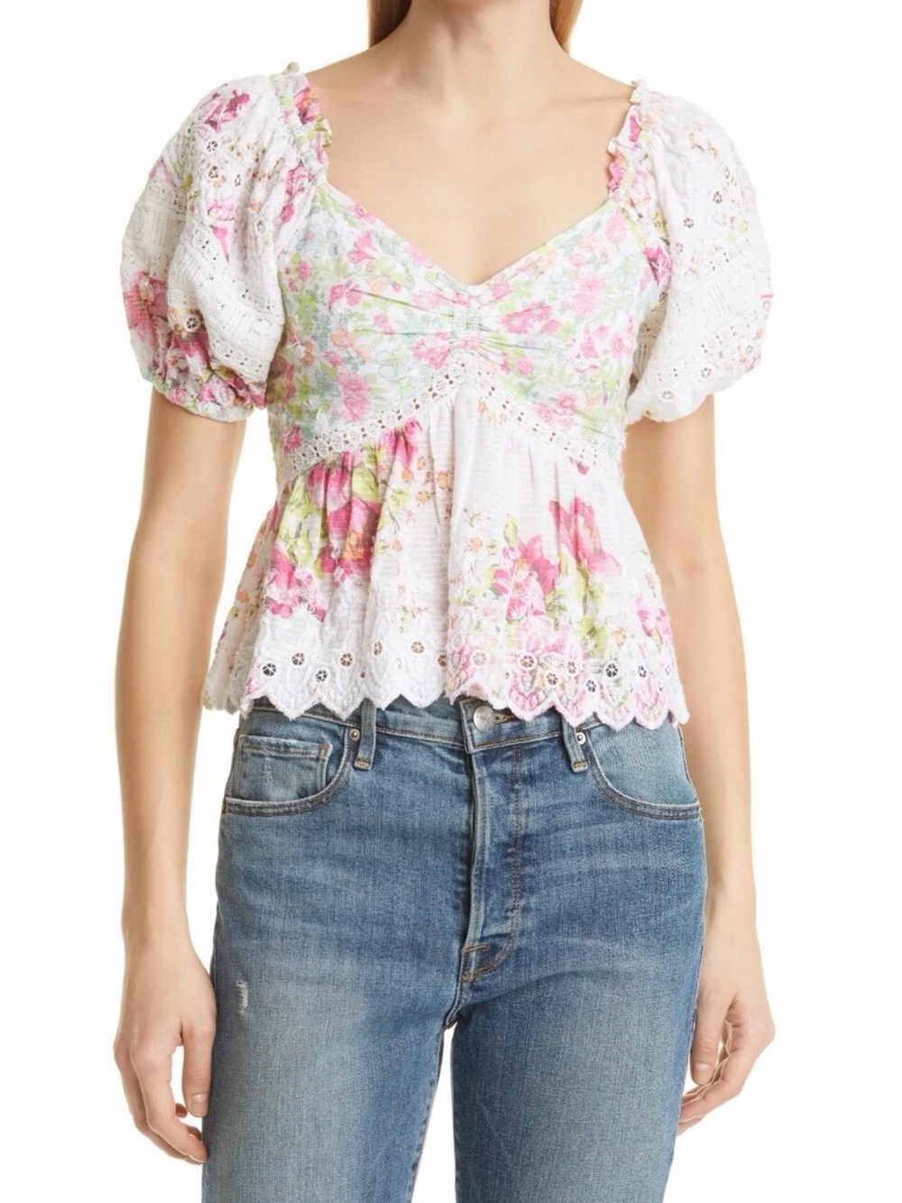 LoveShackFancy Prezia Top
